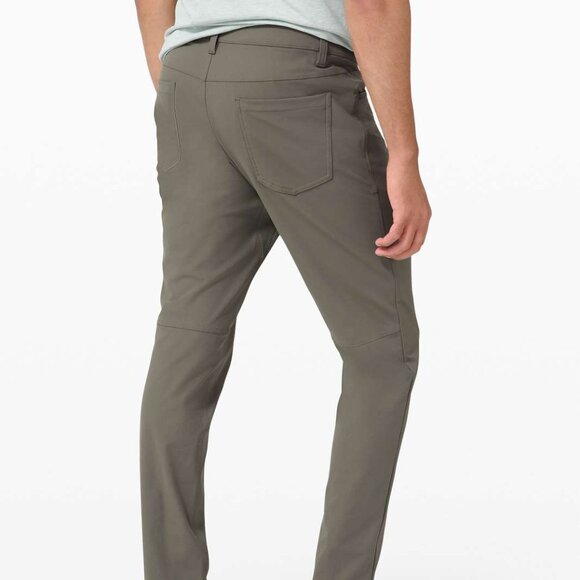 Lululemon ABC Pant Slim *Warpstreme 29"W 33"L Grey Sage - Picture 2 of 8